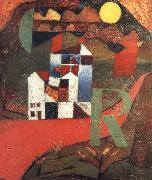 Wassily Kandinsky Villa R oil painting on canvas